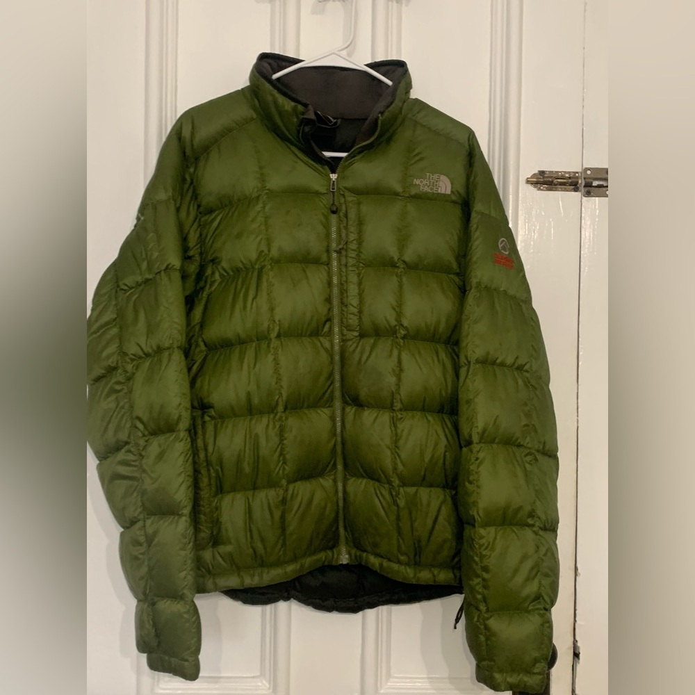 The north face down jacket summit series mens size med